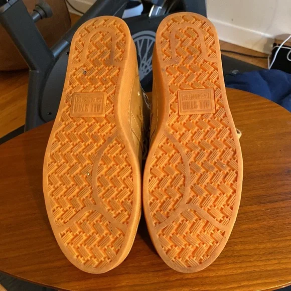 Converse Pro Leather Bandulu embroidered shoe, tan, men’s size 9.5 - Picture 6 of 6